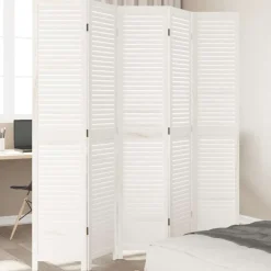 Tilanjakaja, valkoinen täysi keisaripuu, 3-6 paneelilla, eri kokoja (31793)