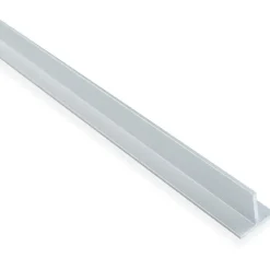 T-Lista Maler sileä 2x20x20x1000mm alumiini hopea anodisoitu
