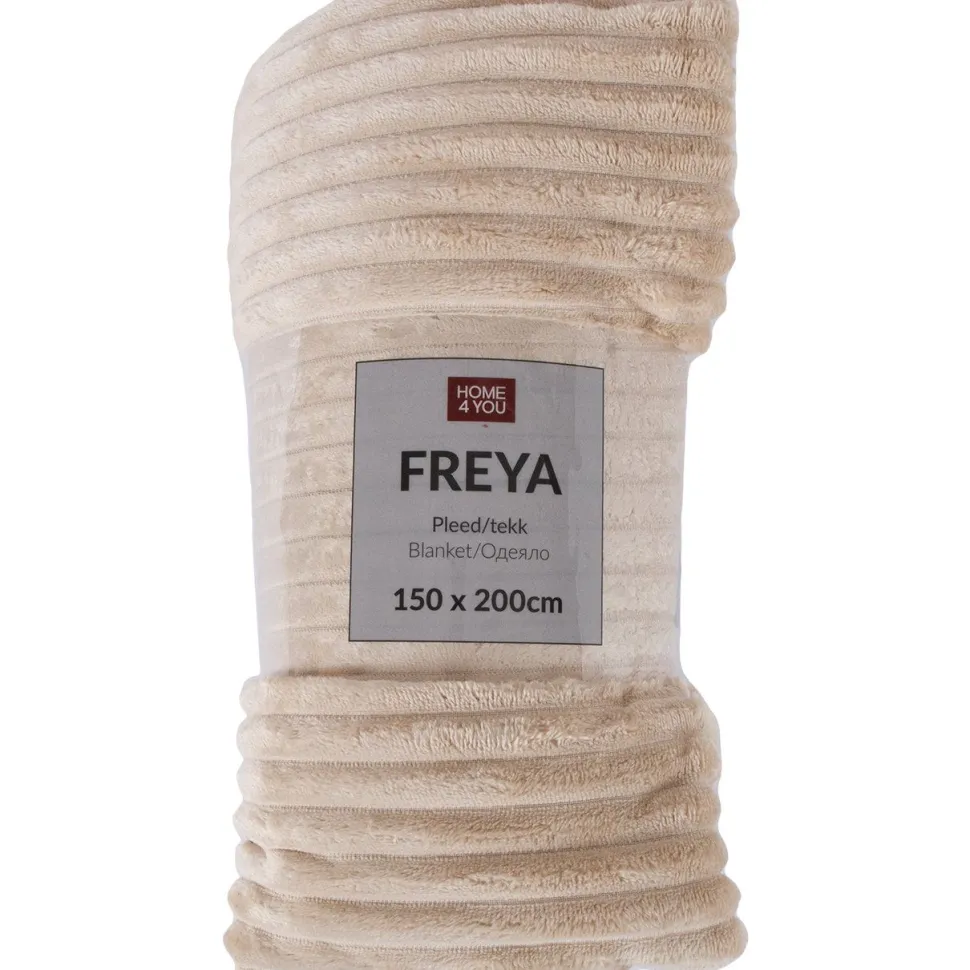 Torkkupeitto Home4You FREYA 150x200 cm, beige