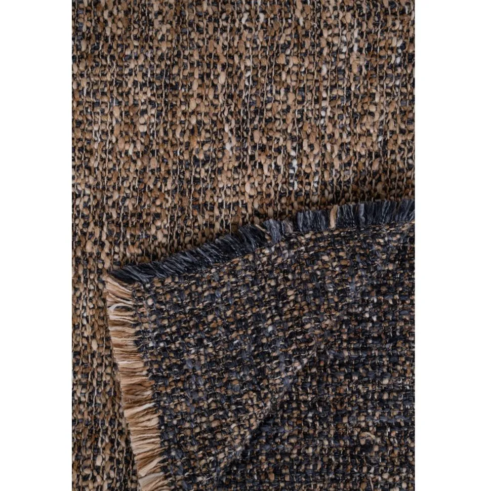 Torkkupeitto House Nordic Ely, 130x170cm, sininen/keltainen