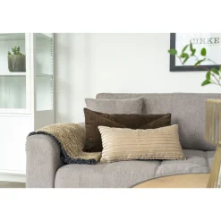 Torkkupeitto House Nordic Ely, 130x170cm, sininen/keltainen
