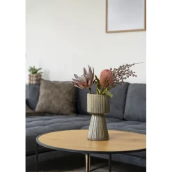 Torkkupeitto House Nordic Ely, 130x170cm, sininen/keltainen