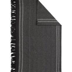Torkkupeitto Eglo Living Longlac, 170x130cm, ruskea/valkoinen