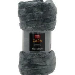 Torkkupeitto Home4You CARA 150x200 cm, tummanharmaa