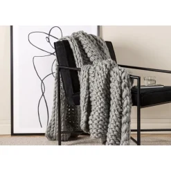 Torkkupeitto Venture Home Kate, 130x170cm, ruskea