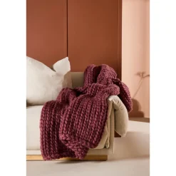Torkkupeitto Venture Home Kate, 130x170cm, ruskea