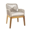 Tuoli Home4You Florida 66,5x57,5x83, akaasia, beige