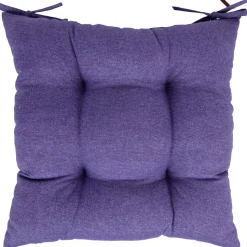 Tuolin pehmuste Home4You LONETA 40x40 cm, violetti