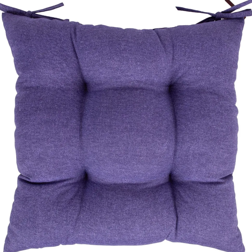 Tuolin pehmuste Home4You LONETA 40x40 cm, violetti