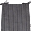 Tuolin pehmuste Home4You HYPER 45/41x40 cm, tummanharmaa