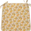 Tuolin pehmuste Home4You LONETA NEW 39x39 cm, beige ruusu