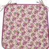 Tuolin pehmuste Home4You LONETA NEW 39x39 cm, violetti ruusu