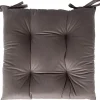 Tuolin pehmuste sametti Home4You NEW 40x40 cm, taupe, beige