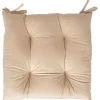 Tuolin pehmuste sametti Home4You NEW 40x40 cm, vaaleanbeige