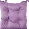 Tuolin pehmuste sametti Home4You 2,40x40 cm, violetti