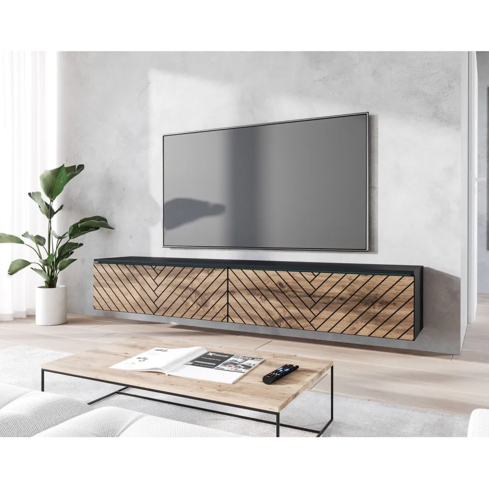 TV-taso D 180 MDF, eri värivaihtoehtoja