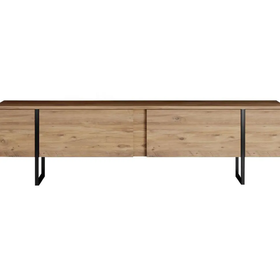 TV-taso Linento Furniture Luxe, leveys 180cm, ruskea