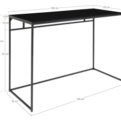 Työpöytä House Nordic Vita, 100x45cm