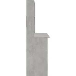 Työpöytä hyllyillä 102x45x148cm, eri värejä