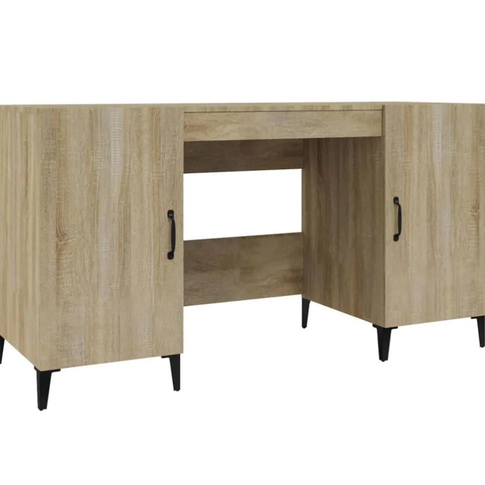 Työpyötä 1 140x50x75 cm tekninen puu savutammi