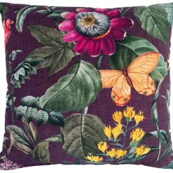 Tyyny Home4You AMAZONIA 45x45 cm, violetti kukkakuosi, monivärinen