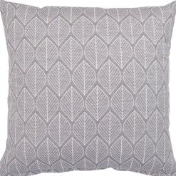 Tyyny Home4You RETRO 45x45 cm, harmaa lehti