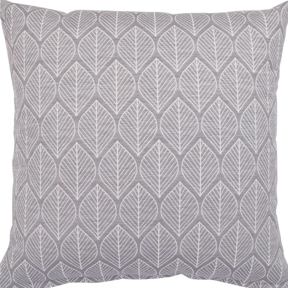 Tyyny Home4You RETRO 45x45 cm, harmaa lehti