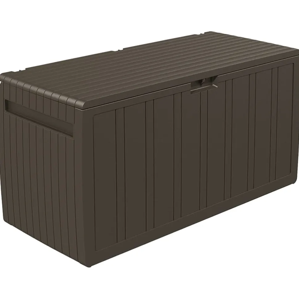 Tyynylaatikko ruskea 117x45,5x57,5 cm 270 l