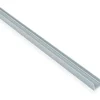 U-lista Maler sileä 1,5x10x10x1000mm alumiini hopea anodisoitu