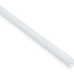 U-lista Maler sileä 1,5x10x10x2000mm alumiini valkoinen maalattu