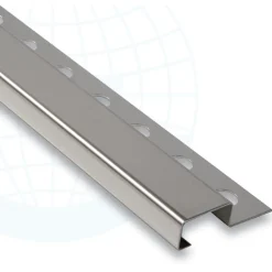 Ulkokulmalista/boordilista Euroshrink rst 213s, 12mm x 2.5m, harjattu teräs