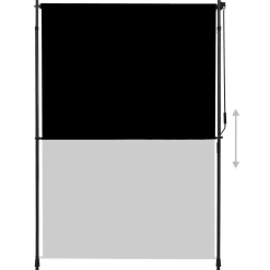 Ulkorullaverho 150x270 cm antrasiitti