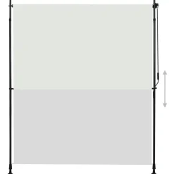 Ulkorullaverho 100x270 cm antrasiitti