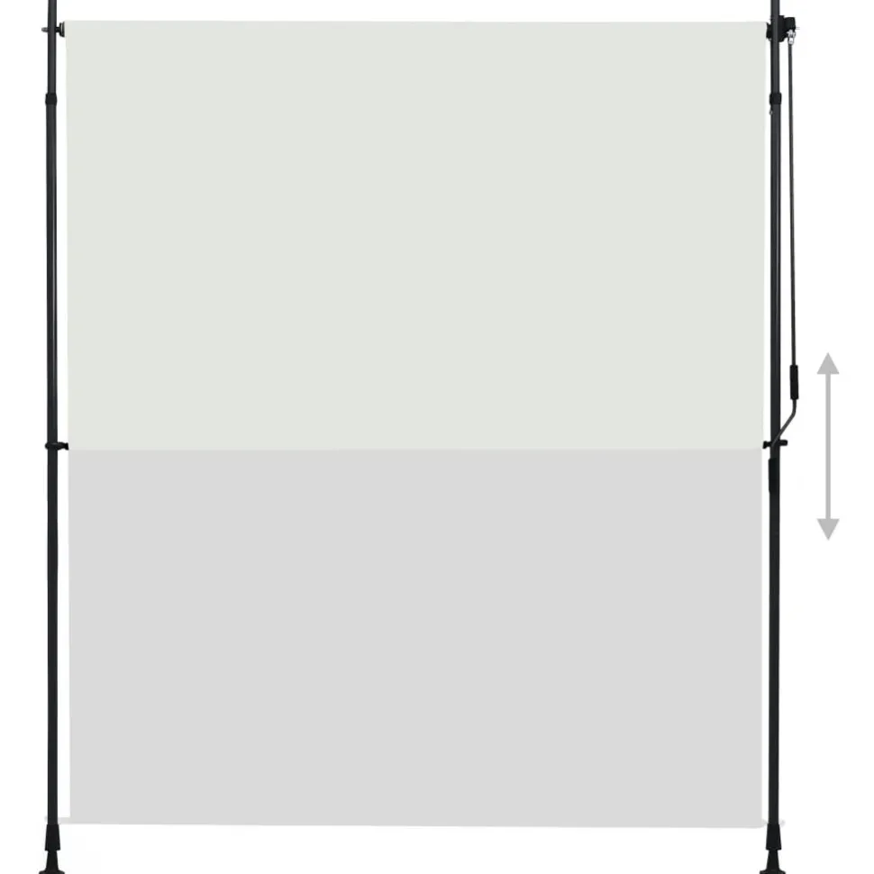 Ulkorullaverho 100x270 cm antrasiitti