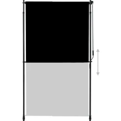 Ulkorullaverho 120x270 cm antrasiitti