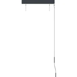 Ulkorullaverho 60x250 cm sininen ja valkoinen
