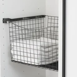 Ulosvedettävä lankakori Norscan Roller, M50, 400x330mm, antrasiitti