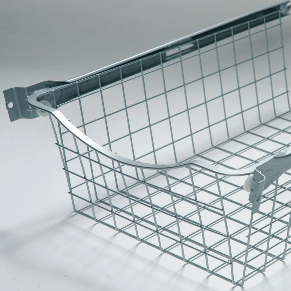 Ulosvedettävä lankakori Norscan Roller M60 500x150 mm harmaa