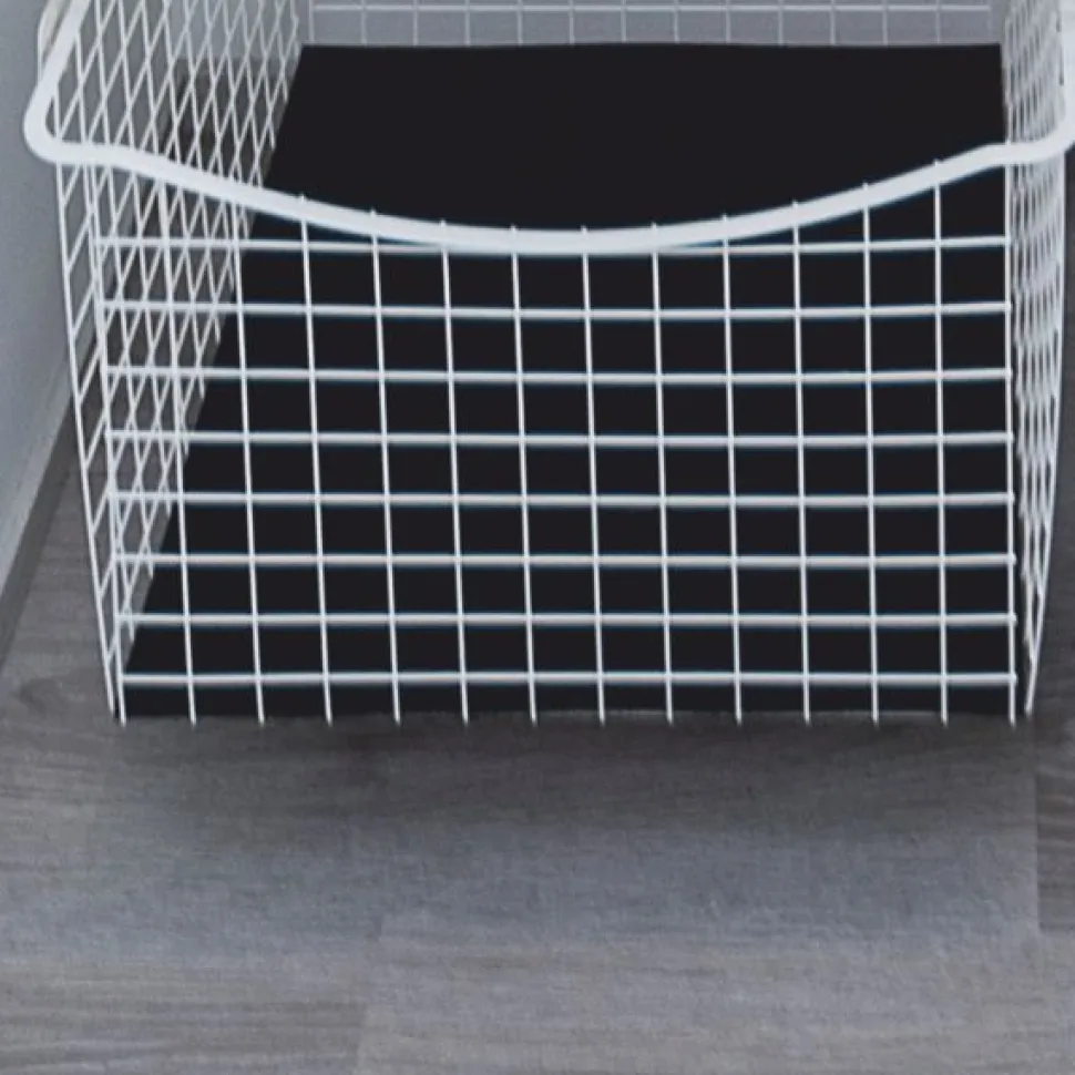 Ulosvedettävä lankakori Norscan Roller M60 500x330 mm valkoinen