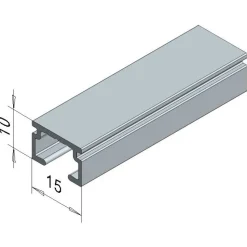 U-verhokisko FP-Tuotteet 6100 100 cm