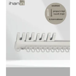 U-verhokisko Ihanin, eri kokoja ja värejä