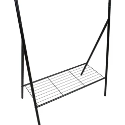 Vaatejärjestelijä Home4You FERGAL 85x48xK169 cm, musta
