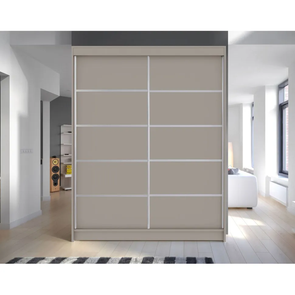Vaatekaappi CAMINO IV, beige (8841)