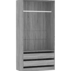 Vaatekaappi 100cm eri värejä