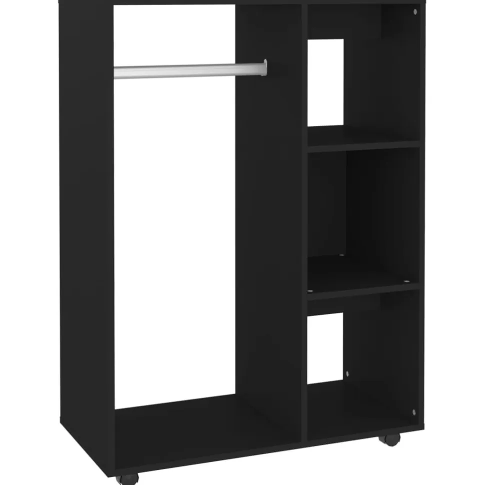 Vaatekaappi 80cm lastulevy tammi