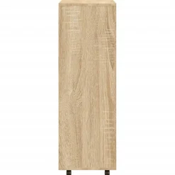 Vaatekaappi 80cm lastulevy tammi