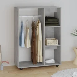 Vaatekaappi 80cm lastulevy tammi