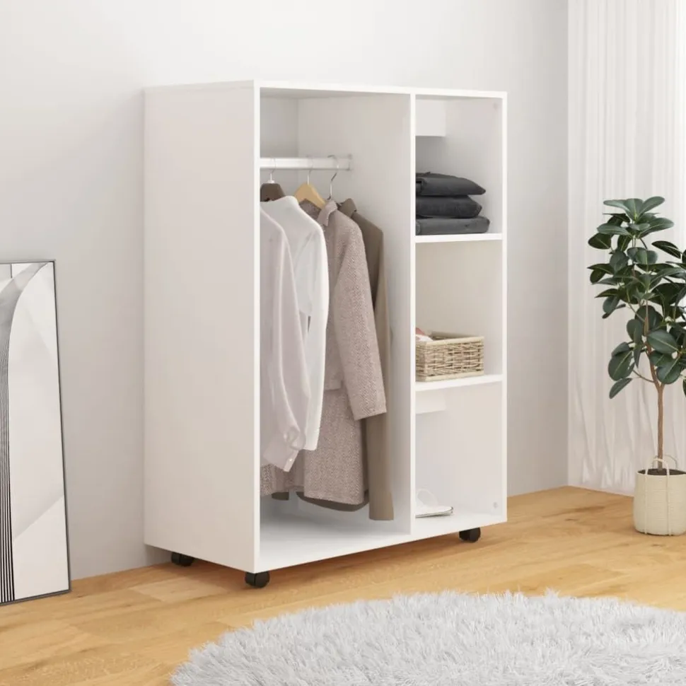 Vaatekaappi 80cm lastulevy tammi