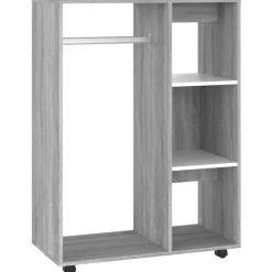 Vaatekaappi 80cm lastulevy tammi