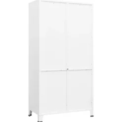 Vaatekaappi 90cm metalli eri värejä